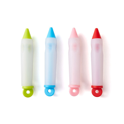 Giá tốt. 4 gói bút trang trí silicone trang trí ống tiêm xi lanh cho kem bánh sô cô la trực tuyến