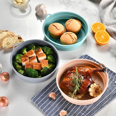 Giá tốt. Silicone Air Fryer Liner tái sử dụng cho Air Fryer Basket Đứng chắc Strong Kitchen Gadgets Air Fryer Thiết bị Air Fryer trực tuyến