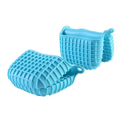 Giá tốt. Silikon Oven Mitts Kháng nhiệt Mini Oven Gloves And Pot Holders Set For Kitchen Non Slip Cooking Baking Pinch Grip trực tuyến