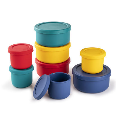 Giá tốt. Hộp ăn bento silicone cho trẻ em trẻ sơ sinh Hộp ăn trưa silicone chất lượng thực phẩm chống rò rỉ trực tuyến