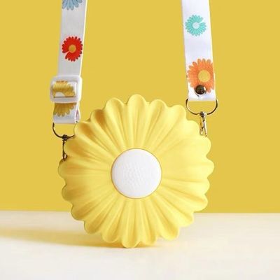 Giá tốt. Đồ dùng trường học hộp bút chì silicone túi trang điểm bền trẻ em túi tay vai bé gái Crossbody túi quà sinh nhật Giáng sinh trực tuyến