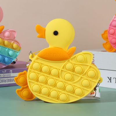 Giá tốt. Pop Purse Bag For Kids Duck Popper Sensory Fidget Princess Toy Gifts ADHD Anxiety Stress Relief Crossbody Purse trực tuyến