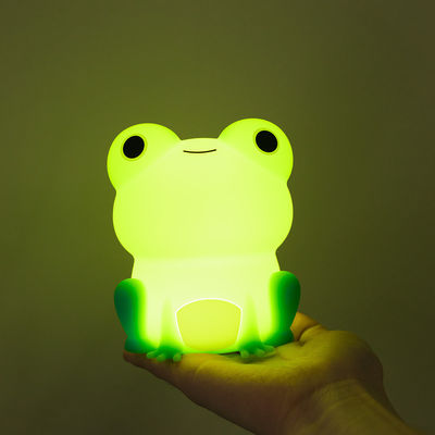 Giá tốt. Cute ếch đêm đêm cho trẻ em màu sắc thay đổi silicone ngủ đèn đêm cho phòng trẻ em Dimmable bộ đếm thời gian sạc lại trực tuyến