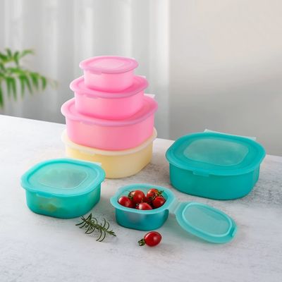 Giá tốt. Các thùng chứa thực phẩm silicone hình vuông 3 gói, không chứa BPA, microwave và máy rửa chén an toàn, nắp chống rò rỉ, tiết kiệm không gian thiết kế xếp chồng lý tưởng cho việc chuẩn bị bữa ăn lành mạnh, trẻ em trực tuyến