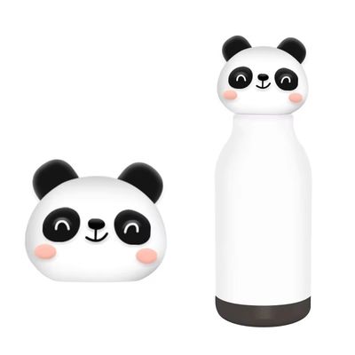 Giá tốt. 16 Ounce Insulated Stainless Steel Water Bottle with Detachable Soft Animal Head for Kids and Teens trực tuyến