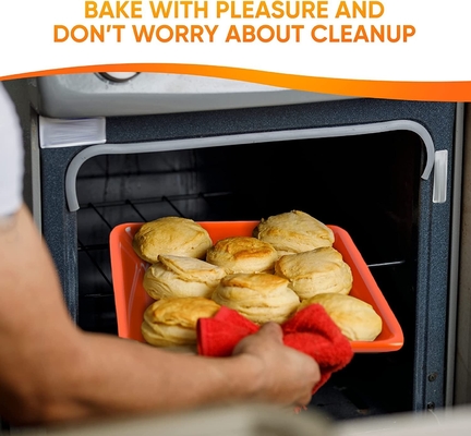 Giá tốt. Khay nướng silicon không độc hại cách nhiệt Cookie Pan đa năng trực tuyến