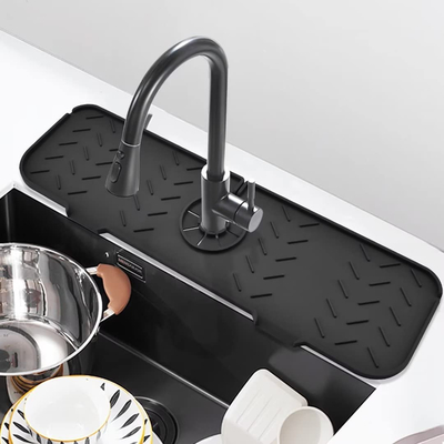Giá tốt. Thực tế chống rò rỉ nhà bếp bảo vệ vòi silicone Splash Mat vô hại trực tuyến