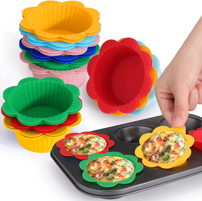 Giá tốt. Bánh silicon có thể tái sử dụng nhiều màu Tin, lót silicon bền cho khay nướng trực tuyến