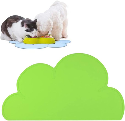 Giá tốt. Silicone thú cưng ăn thức ăn thảm chó mèo Placemat thảm với cạnh nâng chống trượt chống trượt nước Pet Bowl thảm Pet Food Tray trực tuyến