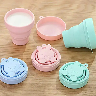 Giá tốt. Sản phẩm nhà bếp bằng silicon đa năng Cốc gấp du lịch 170ml trực tuyến