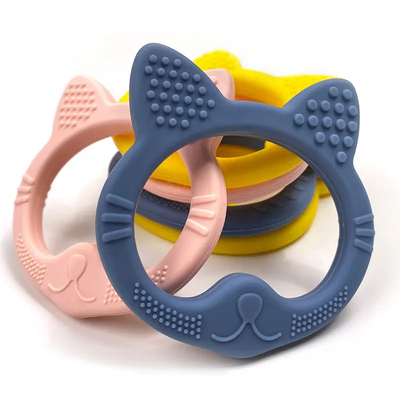 Giá tốt. Đồ chơi nhai silicone có thể tái sử dụng thực tế Không độc hại Nhẹ không thấm nước trực tuyến