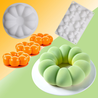 Giá tốt. Nấm silicone Bundt Cake Mold - Bộ đồ nướng silicone - đồ nướng silicone không dính - Nấm silicone nướng trực tuyến