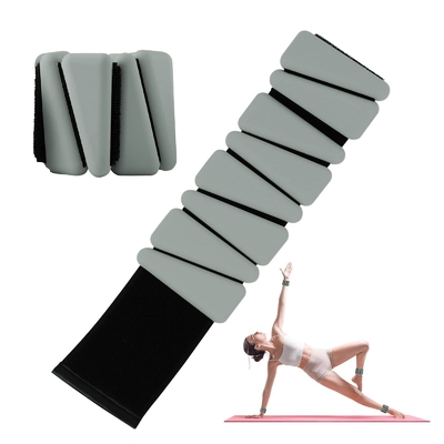 Giá tốt. 2lbs silicone điều chỉnh mắt cá chân cổ tay trọng lượng cho phòng tập thể dục gia đình sử dụng yoga khiêu vũ Pilates trực tuyến