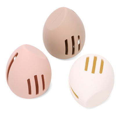 Bộ giữ bọt biển trang điểm silicone Máy pha trộn sắc đẹp có hơi thở Máy giữ bọt biển có thể rửa