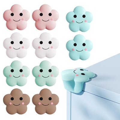 Trẻ em cấp thực phẩm silicone góc bảo vệ đồ nội thất góc bảo vệ cạnh an toàn bơm dính
