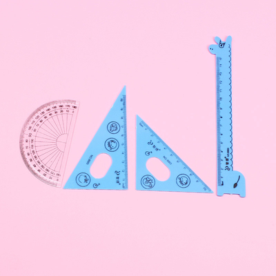 Giá tốt. Soft Cartoon Shatterproof Straight Edge Ruler Bendable Ruler 30cm/12 inch trực tuyến