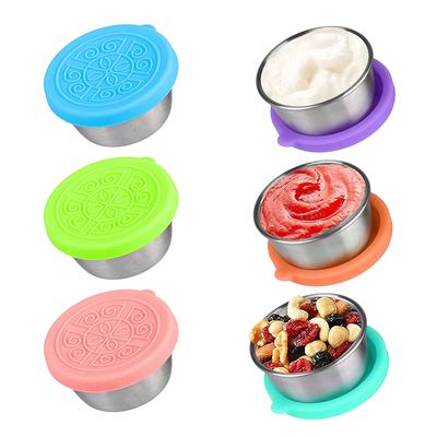 Giá tốt. Các thùng chứa nước để dùng cho gia vị, nước sốt salad, nước ngâm, đồ ăn nhẹ, ly nước sốt bằng thép không gỉ, thức ăn nhỏ trực tuyến