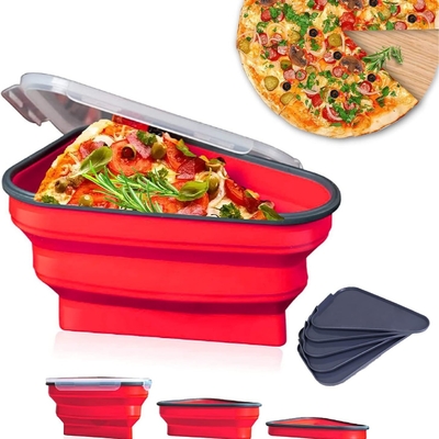 Giá tốt. Pizza hoàn hảo, thùng chứa pizza tái sử dụng, đĩa phục vụ, thùng chứa miếng pizza điều chỉnh miễn phí để tổ chức trực tuyến