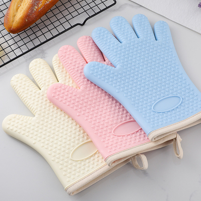 Giá tốt. Găng tay nướng cao cấp Găng tay nướng BBQ Silicone Oven Mitts Găng tay nướng cao cấp Găng tay nướng không trượt trực tuyến
