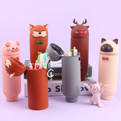 Giá tốt. Ứng dụng đa năng 2 trong 1 túi cầm bút chì silicone dễ làm sạch trực tuyến