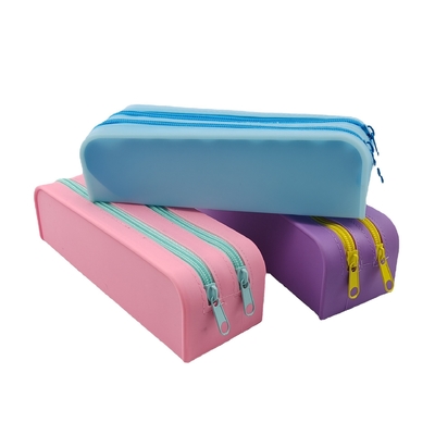Giá tốt. Không độc hại màu sắc silicone chống nước bút chì túi cho văn phòng và trang thiết bị trường học trực tuyến