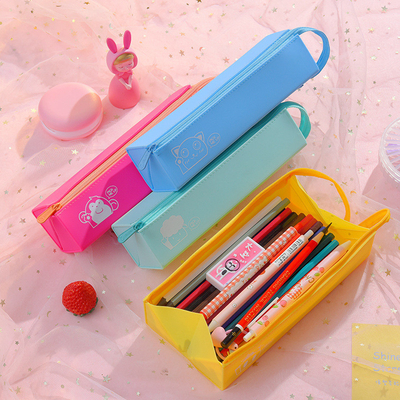 Giá tốt. Túi bút chì silicone chống nước túi bút chì không độc hại túi bút cầm tay cho văn phòng và trường học trực tuyến