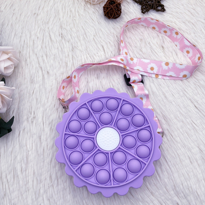 Giá tốt. Kawaii Crossbody Bag túi vai dễ thương túi silicone phim hoạt hình túi pop ví túi tiền quà sinh nhật cho bé gái đồ phụ kiện đáng yêu trực tuyến
