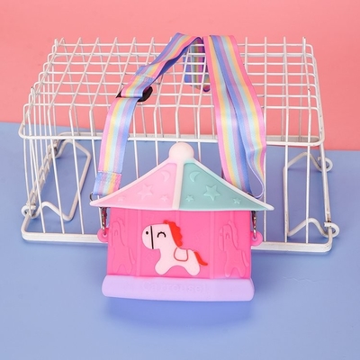 Giá tốt. Carousel Kid CrossBody túi vai BPA miễn phí bút chì silicone Case cho đồ văn phòng và trang điểm tổ chức vật tư học tập trực tuyến