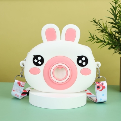 Giá tốt. Chiếc máy ảnh thỏ Silicone Mini Coin Purse túi vai phim hoạt hình trẻ em túi xách cho trẻ em túi tay túi vai cho trẻ nhỏ trực tuyến