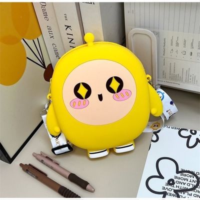 Thẻ hoạt hình Thẻ bút chì silicone Thẻ tiền xu Thẻ ví Thẻ vai Crossbody Thẻ tay trẻ em Thẻ tiền xu quà sinh nhật cho bé gái