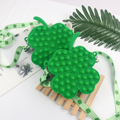 Giá tốt. Vỏ bút chì silicone, túi bút chì màu hồng màu hồng, vỏ bút chì nhỏ, túi bút chì thẩm mỹ trực tuyến