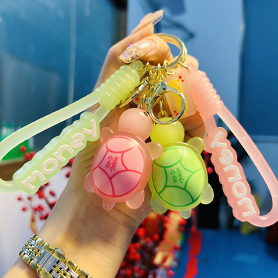 Giá tốt. Xích chìa khóa phim hoạt hình Star Car Key Ring Demon Rabbit Charm Bag phụ kiện cho phụ nữ trực tuyến