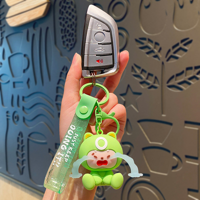Soft silicone Custom Keychain Charms Rustless Key Cho túi thời trang Túi túi xách