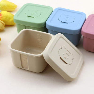 Giá tốt. Thùng chứa thức ăn trẻ em silicone, 4 oz Thùng đồ ăn nhẹ nhỏ có thể sử dụng lại Tủ đông với nắp kín không khí Không rò rỉ cho trẻ sơ sinh Trẻ em trẻ sơ sinh, lò vi sóng & Máy rửa chén an toàn trực tuyến