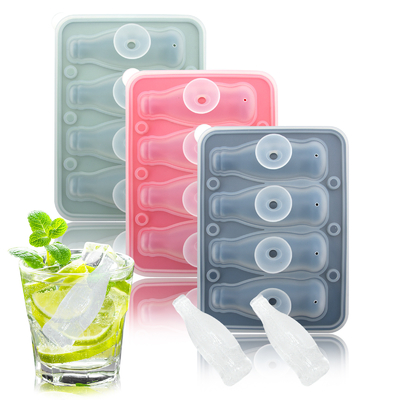 Giá tốt. Thang đá cube silicone 3 gói - Các khuôn đá cube silicone kích thước lớn với nắp chống rò rỉ Thang đá cube hình vuông có thể tháo bỏ và không chứa BPA cho cocktail, whisky, băng linh hoạt có thể xếp chồng trực tuyến