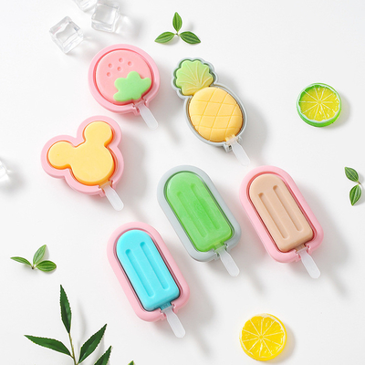 Giá tốt. Các khuôn Popsicle silicone, khuôn Popsicle Ice Pop dễ thương có thể sử dụng lại Cake Pop Mold Set With Lid Popsicle Sticks, dễ dàng giải phóng BPA Free Cartoon Ice Cream Mold For Kids trực tuyến