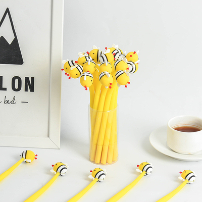 Giá tốt. bút chì Gel ong, 28Pcs Cute Cartoon Bee Pen For Kids, 0.5 MM Bulk Black Rollerball Pen Cho Ngày sinh nhật Giải thưởng sinh viên Đồ dùng trường học trang trí bữa tiệc trực tuyến