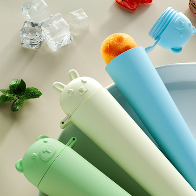chất lượng Premium Food-Grade Silicone Popsicle Molds – Crack-Resistant, Odorless & Perfect For Smoothie Pops! Cartoon Ice Pop Molds BPA-free Silicone Leak-proof & Flexible nhà máy sản xuất