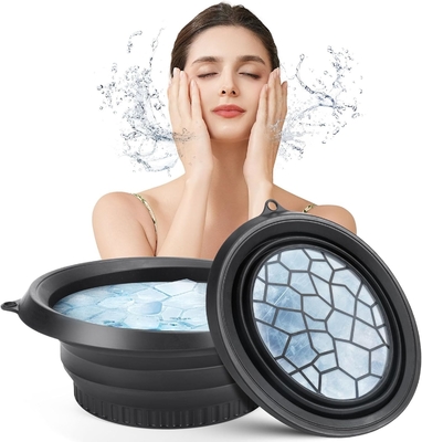 chất lượng Space-Saving Silicone Foldable Ice Bowl - Multi-Purpose Cold/Hot Therapy for Face & Beauty Treatments Perfect for Ice Facial Massage & Makeup Removal nhà máy sản xuất