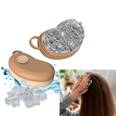 Giá tốt. Lược mát xa da đầu trị liệu bằng đá lạnh – Máy mát xa da đầu lạnh giúp mọc tóc, giảm căng thẳng, kiểm soát gàu & giảm đau đầu | Silicone FDA | Bàn chải làm mát tái sử dụng cho nam, nữ & mọi loại tóc trực tuyến