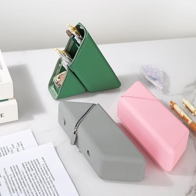 Giá tốt. Máy quét hộp bút chì silicone tùy chỉnh Có Không BPA Có Hỗ trợ bút chì không độc hại với tùy chọn Logo tùy chỉnh trực tuyến