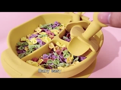 Bộ muỗng nĩa mềm cho bé ăn Bộ đồ ăn cho bé không chứa BPA Đồ dùng bằng silicon cấp thực phẩm