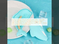 Mùi silicon xoắn ẩm cao cấp cho khối băng ️ Thang băng silicon chất lượng thực phẩm có thể sử dụng nhiều lần với hình dạng xoắn ️ Không chứa BPA, linh hoạt, bền, không mùi, dễ làm sạch ️ Hoàn hảo cho nước ngọt, cocktail và hơn thế nữa